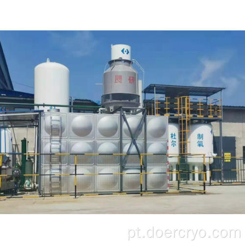 Planta geradora de oxigênio industrial VPSA de baixo custo e alta pureza